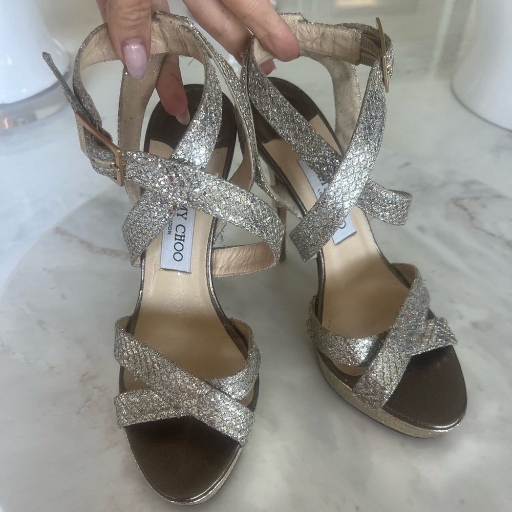 Jimmy Choo Strappy Heeled Sandal